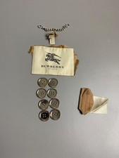 Burberry repair buttons metal + tags and collar chain from trench coat picture