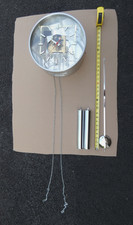 MCM HOWARD MILLER Pendulum Clock George Nelson Strike Executive 618 680 Clean/Pa picture