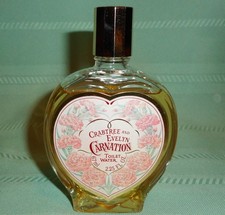 Vintage Crabtree and Evelyn Carnation 2.25 fl oz. Splash Perfume ~ almost full picture