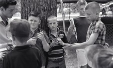 sl47 Negative 1960's California Boys w/ Snakes 270a picture