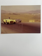 Vintage 1950s Sports Car Racing Color Photo #10 Roadster & Porsche 550 Spyder picture