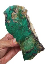 Malachite Chrysocolla Faced Rough Mexico 1lb. picture