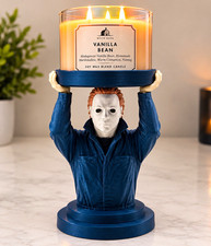 Bath and body works candle holder michael Myers 3wick candle holder picture