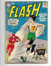 Flash 107 1959 DC Comics G/VG 3.0 2nd App Gorilla Grodd Iris West picture