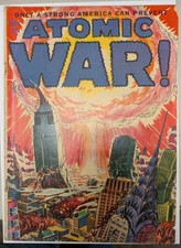 Atomic War #1 Nice 3.0 GD/VG Solid Book picture