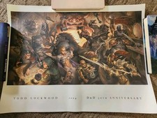RARE Vintage Dungeons & Dragons 30th Anniversary Gencon 2004 Exclusive Lockwood picture