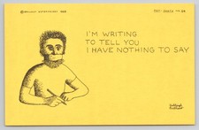 Ashleigh Brilliant Pot-Shots 1968 Humorous Postcard 