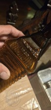 Antique Pat. 1862 St. Drake's 1860 Plantation Bitters Log Cabin Glass Bottle picture
