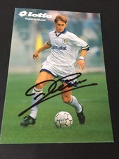 ROBERTO MUSI AC Parma runner-up 1994 signed autograph card 10x15  picture