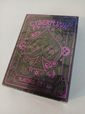 Cyberpunk Purple Playing Cards by Elephant – Foil Box – Brand New Sealed picture