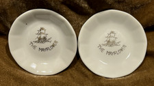 The Mayflower Hotel Washington DC ~ Set of 2 Restaurant Ware Butter Pats ~ EUC picture