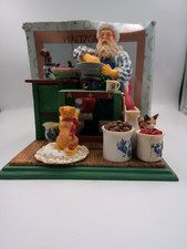 Pfaltzgraff, 1999 Collectible Santa Figurine, Yorktowne, Santa making Pottery picture