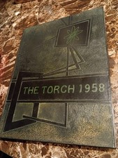 1958 MT. AIRY SENIOR HIGH SCHOOL YEARBOOK THE TORCH MT. AIRY, MD VINTAGE  picture