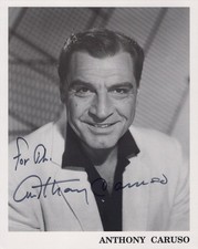 Anthony Caruso Asphalt Jungle Star Trek Actor 1970s - Original Hand Signed Photo picture