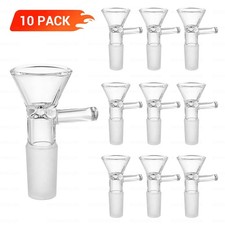 10 Pack - 14mm Male Glass Bowl for Water Pipe and Bong Replacement Heads,US SHIP picture