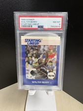 Kenner 1988 Starting Lineup Walter Berry Card PSA 8 picture
