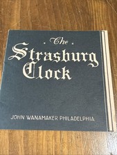 Vintage Souvenir The Strasburg Clock John Wanamaker Philadelphia PA  Booklet picture