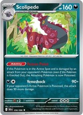 Scolipede BLK 056/086 U NM picture