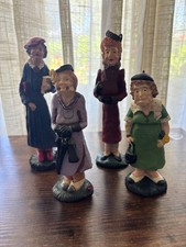 Marge Crunkleton Hanford's Garden Club Figurines 4 Ladies picture