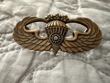 Original Post WW2 Republic of China (Taiwan) Master Jump Wings Low Number 9 picture