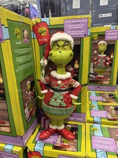 Jim Shore Grinch In Ugly Sweater Statue 20.2