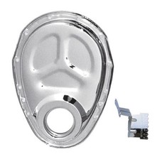 Trans-Dapt Performance Trans-Dapt 4934 Chrome Timing Chain Cover with Tab picture