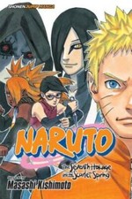 Naruto: The Seventh Hokage and the Scarlet Spring - Paperback - GOOD picture