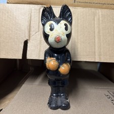 1930s Disney Knickerbocker Mickey Mouse Boxing Paper Mache Composite Figure 9