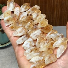 30pcs Natural yellow quartz Crystal gemstone rough Mineral Specimen 157g A6928 picture