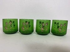 Emerald Green Glasses Lowball/Juice 3