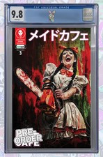 MAID CAFE #3 CVR C NAOMI GRIFFIN MANS LAUGHTER VAR | CGC 9.8 | PREORDER picture