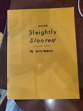 More Slightly Slanted Lecture Notes by Jerry Andrus picture