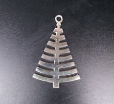 VTG FB Rogers Silverplate Christmas Ornament Silverplated Tree Italy 3