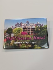 Eureka Springs Arkansas Travel Souvenir Fridge Magnet The Crescent Hotel picture