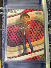 2025 Topps Chrome Disney Pixar Coco Miguel Black And Red Refractor /28 #72 picture