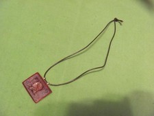 Vintage Carnelian Pendant Carving of Indo-Greek with 9.25 Sterling Silver Frame picture