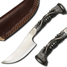 Handcrafted Iron Railroad Twisted Handle Tracker Knife picture