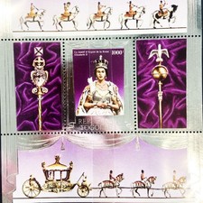 Antique Queen Elizabeth Stamp Book COLLECTION 100+ Pgs PRISTINE Silver Jubilee picture