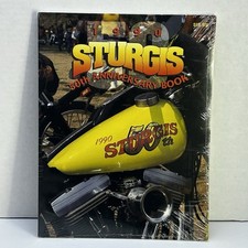 Vtg 1990 Sturgis Motorcycle Rally 50th Anniversary by Mike Urseth Book (SEALED) picture