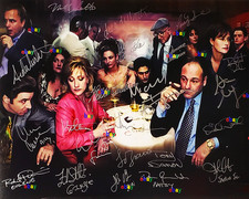 SOPRANOS CAST SIGNED REPRINT ACTORS AUTOGRAPHS 8