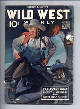 Wild West Weekly Pulp Dec 17 1938 Vol. 124 #5 GD Low Grade picture