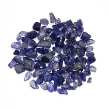 Natural Blue Iolite Rough Crystal – 20 Pcs AAA Quality Loose Stone 8-10mm picture
