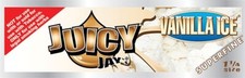 JUICY JAY'S  1 1/4 Rolling Papers Vanilla Ice Super Fine USA SHIPPED picture