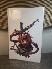 Post Apocalyptic Puppetry #1 Art Book - Animal Card Stock Limited to 50, Hiblin picture