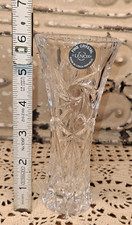 Stunning Lenox Crystal Star Bud Vase 6