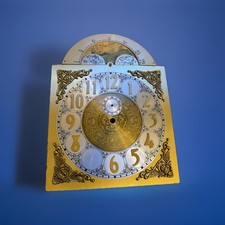 Large Vintage Kieninger Clock Movement With Calendar Dial Made In Germany picture