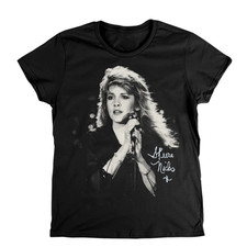 Signature Live Concert Stevie Nicks Shirt Classic Black Unisex S-5XL picture