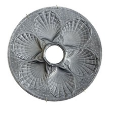 Colonial Yorker Pewtarex Oyster Plate With 6 Wells 9.5