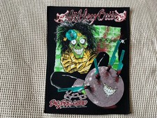 Motley Crue - Dr Feelgood - Biker Jacket - Back Patch - 36cm tall 30cm to 24cm picture
