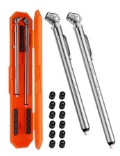 Tire Pressure Gauge 2 Pack Pencil Stainless Steel 10-120PSI With Case picture